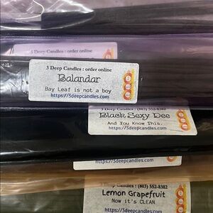 Six packs of incense sticks 20 in each pack